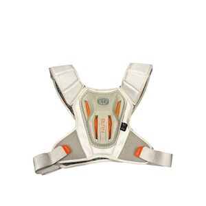 Warrior Burn Lacrosse Shoulder Pad Liner White Grey Orange NOCSAE SEI Mens Large